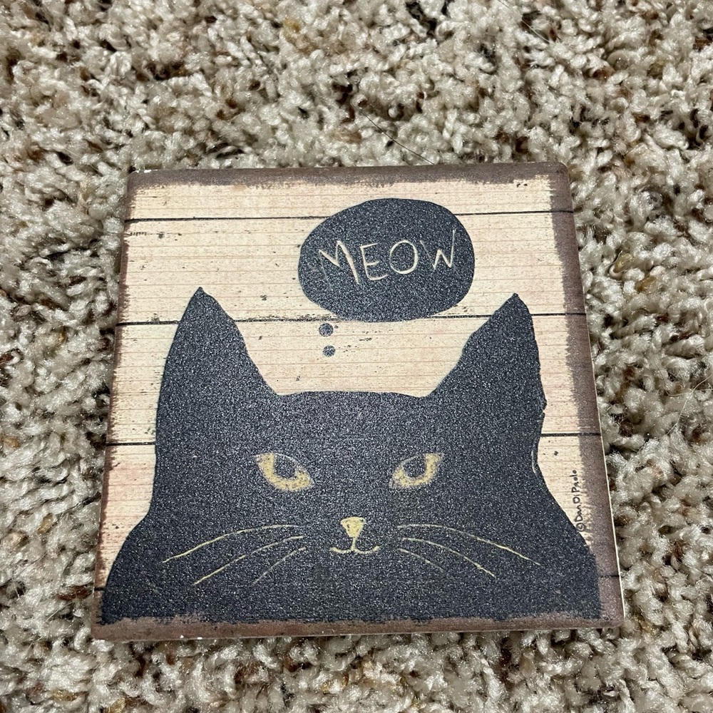 Cat coasters - Picture 3 of 8